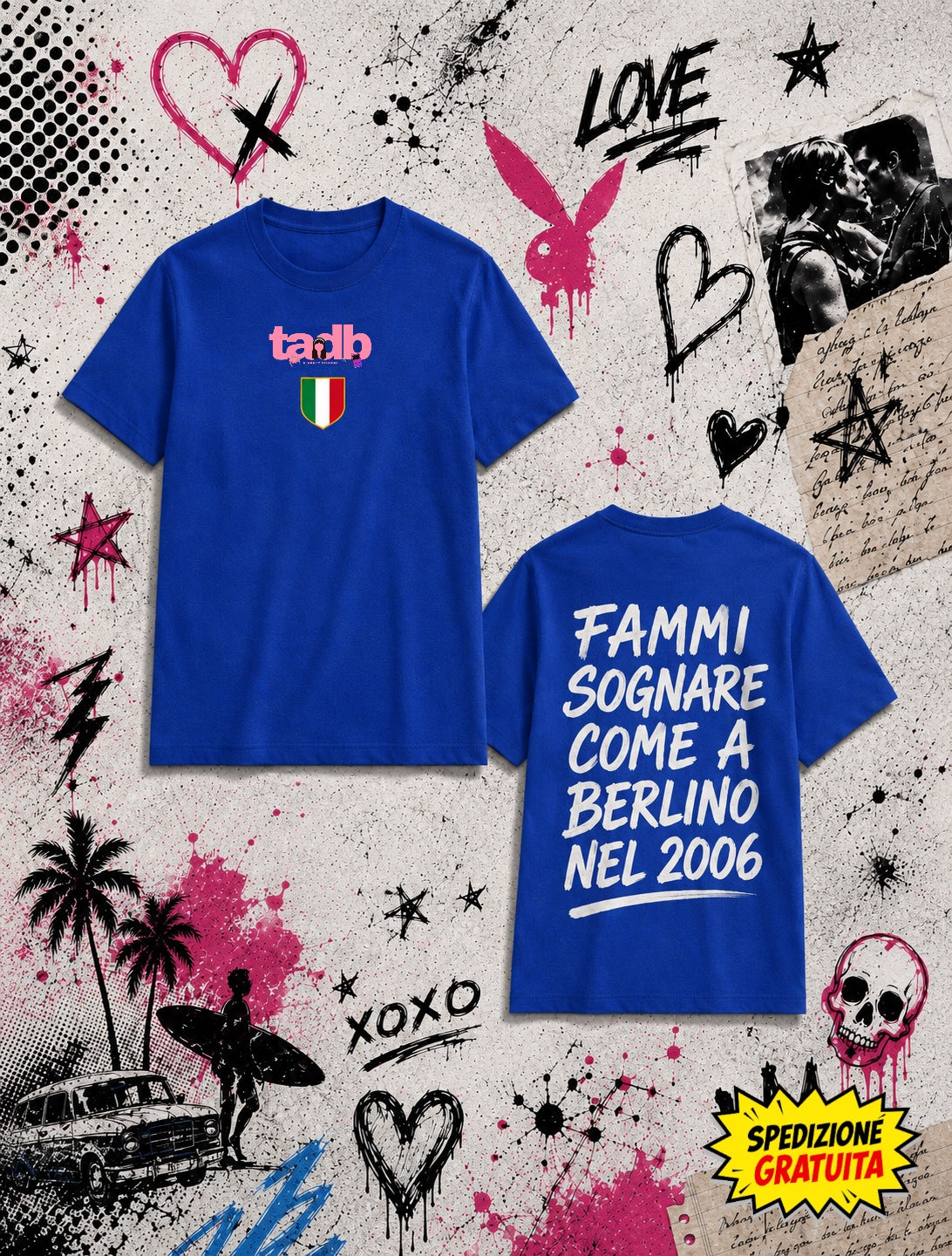 ITALY WORLD CHAMPIONS 20th ANNIVERSARY - T-SHIRT REGULAR FIT