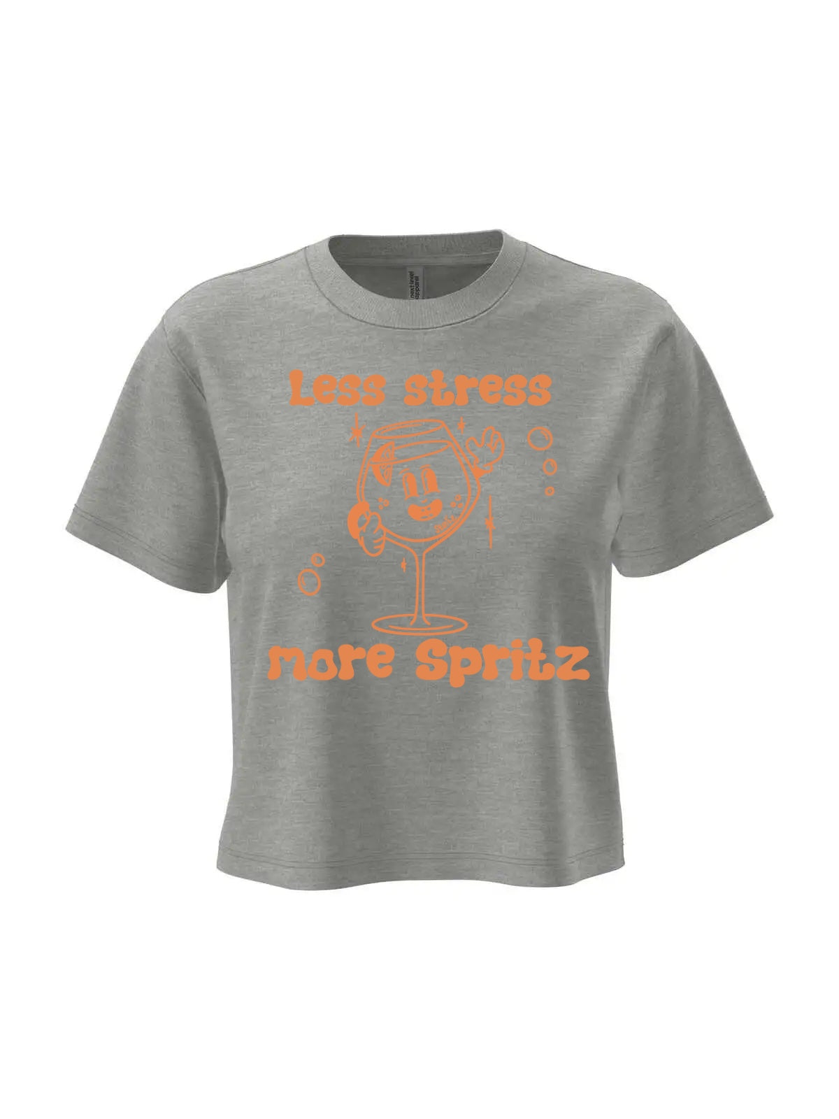 MORE SPRITZ WOMENS CROP TEE