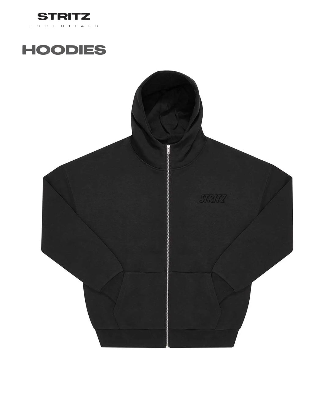 ESSENTIAL ZIP HOODIE