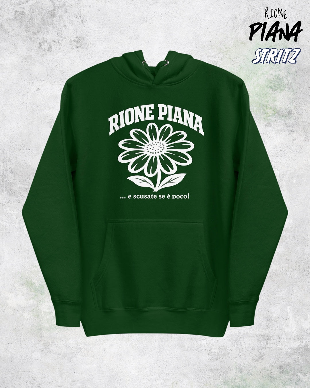 RIONE PIANA GREEN HOODIE