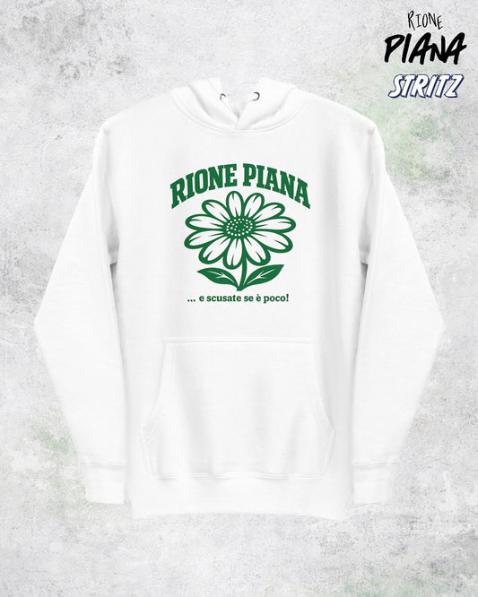 RIONE PIANA WHITE HOODIE