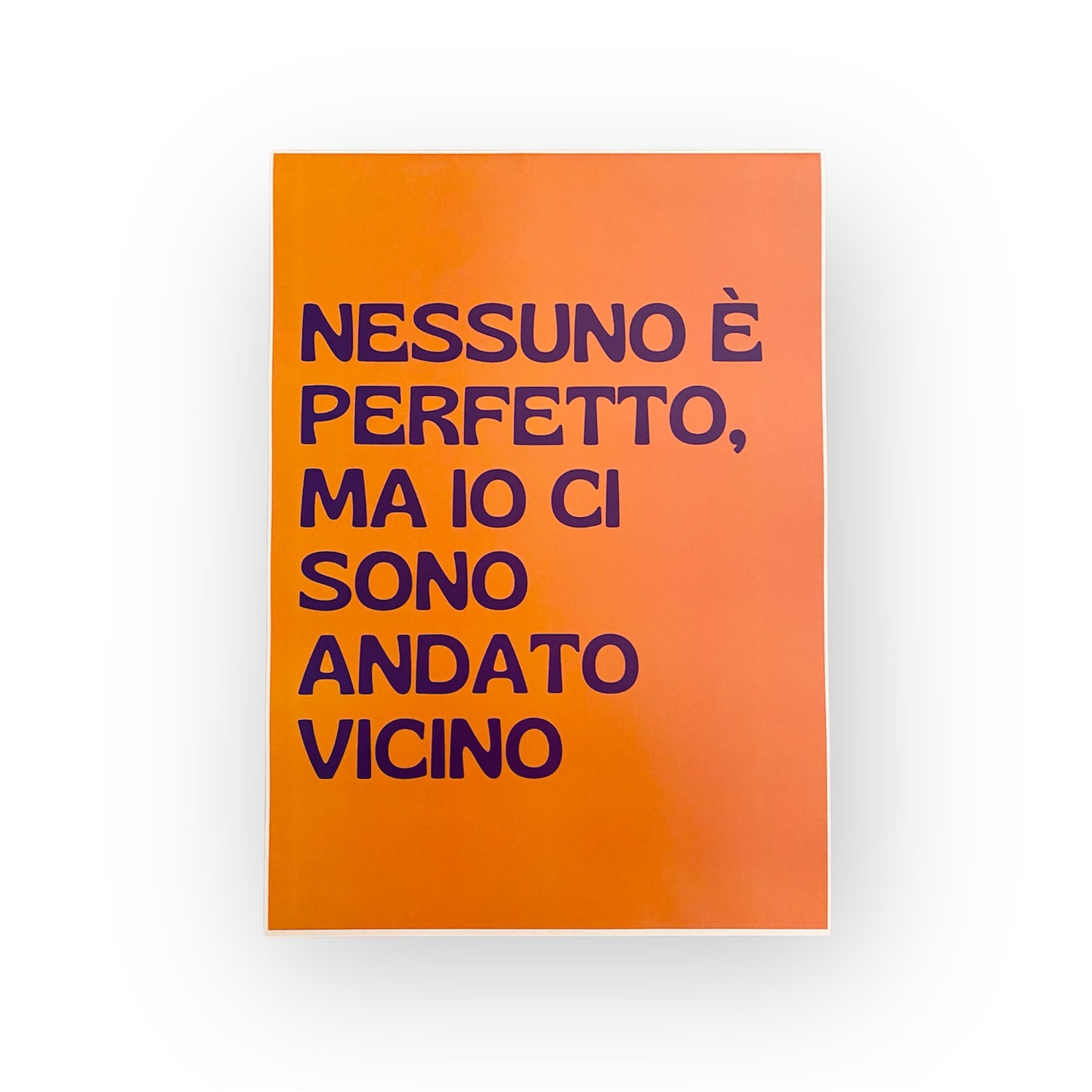 NESSUNO È PERFETTO POSTER